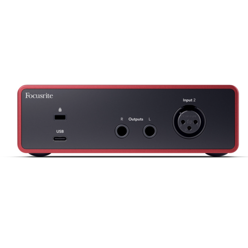 Focusrite Scarlett Solo (4th Generation) - The Songwriter's 2-in