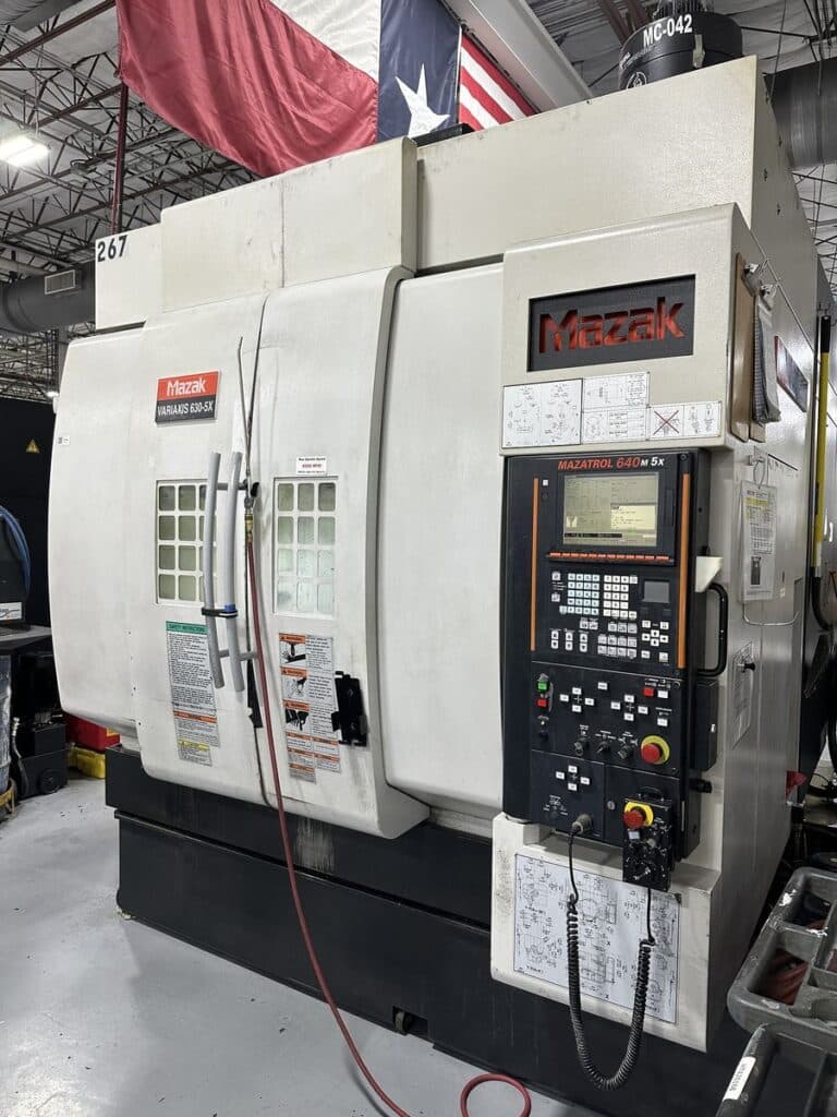 Mazak Variaxis 630-5X 5-Axis CNC Vertical Machining Center, VMC