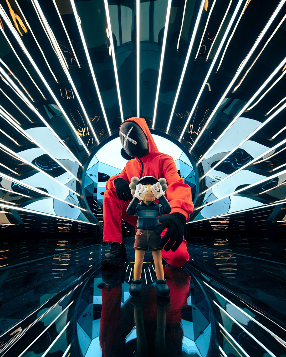 KAWS Drops CHUL-SU Squid Game Figures for Season 3