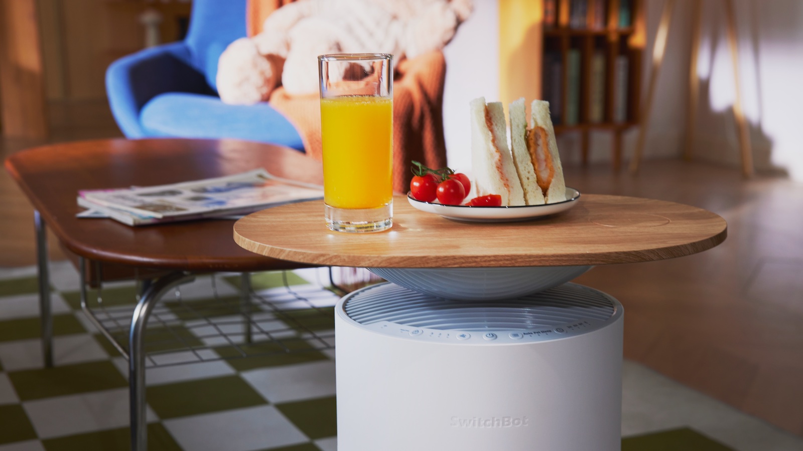 SwitchBot Air Purifier Table is also a fragrance machine!
