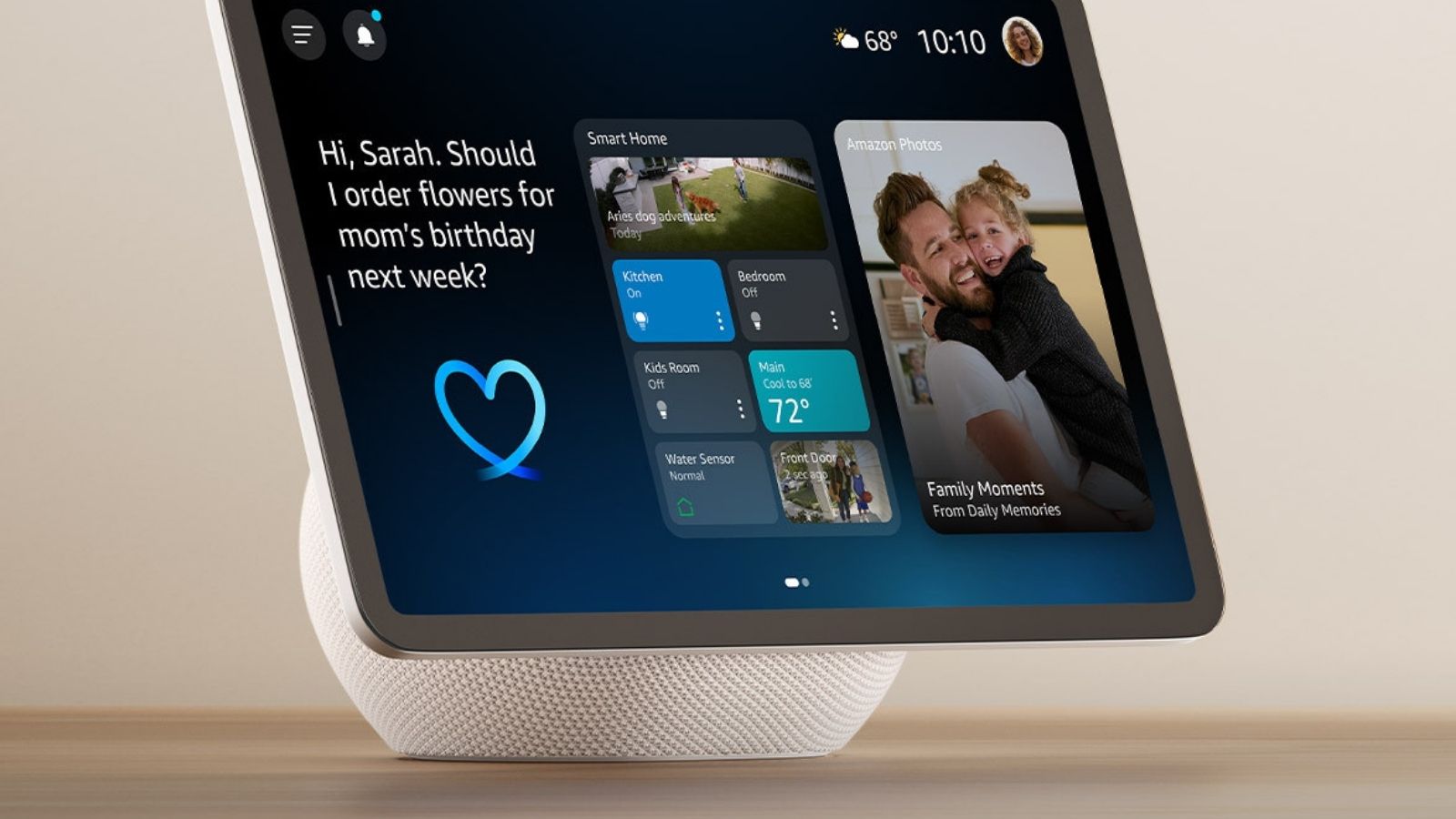 Amazon Echo Show 11 offers a vibrant Full-HD touch screen!