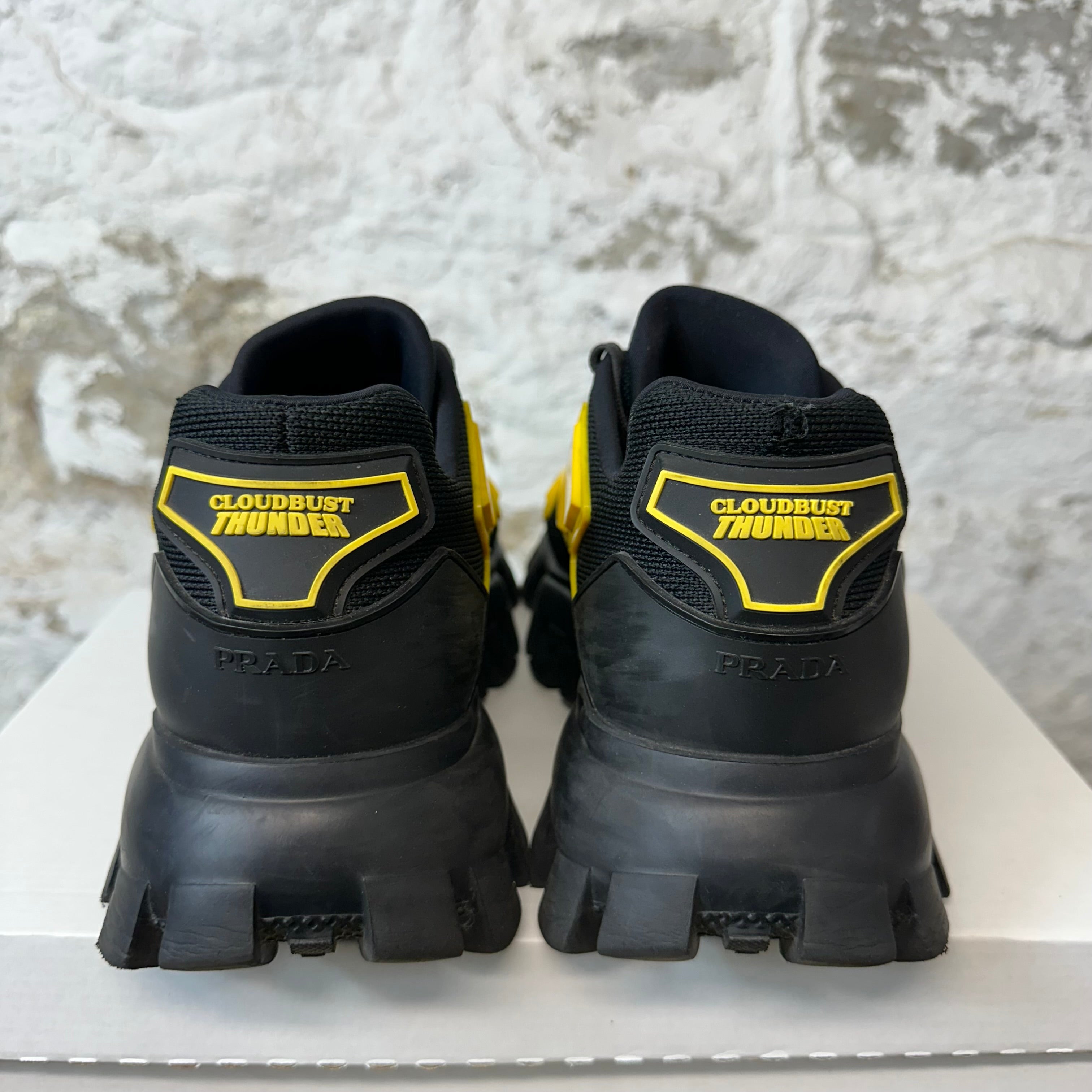 Prada Cloudbust Yellow Black Sneaker Sz 7 – The Gallery Online