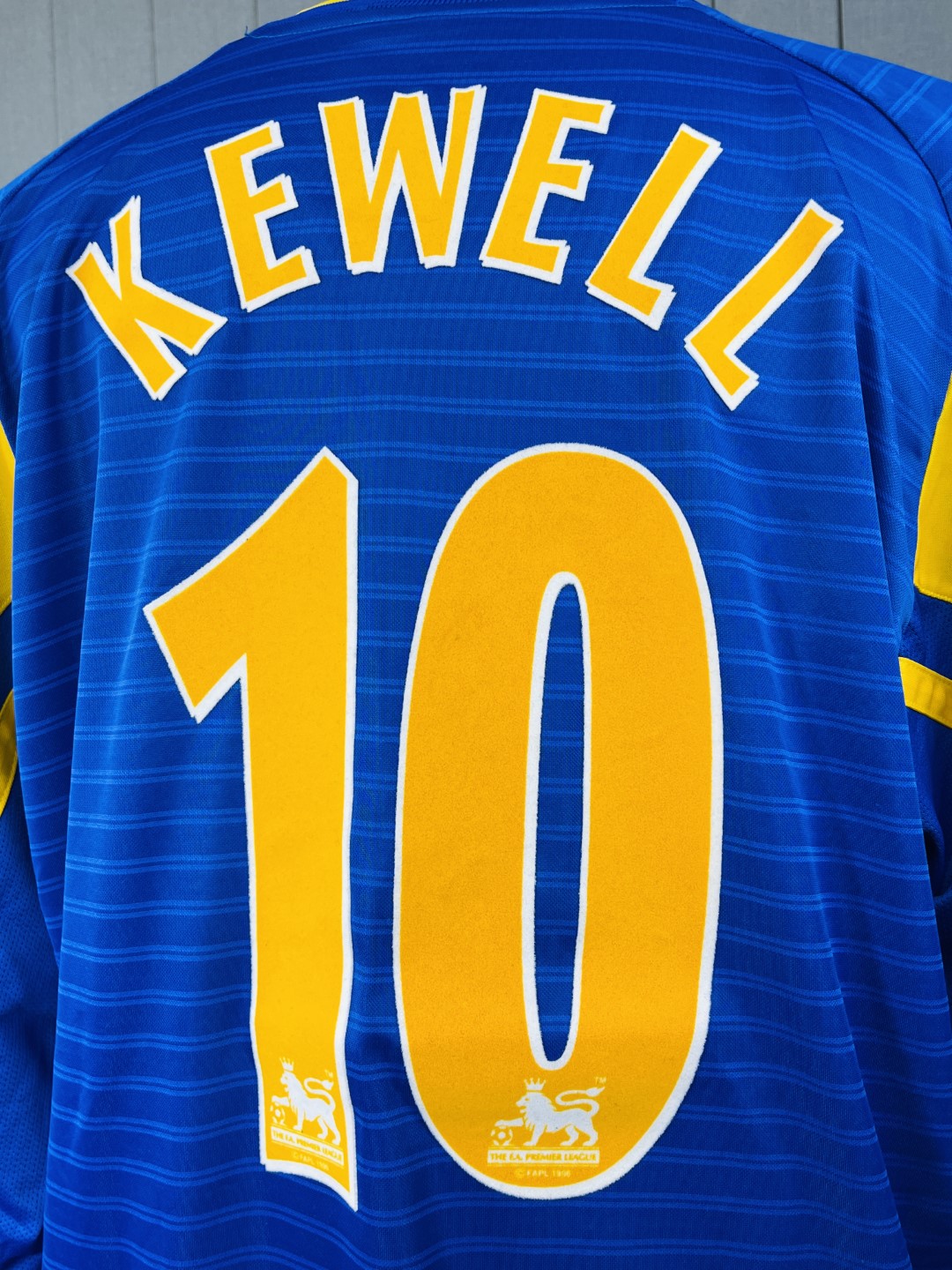 2002/03 Leeds United Match Worn Harry Kewell NIKE Away Shirt