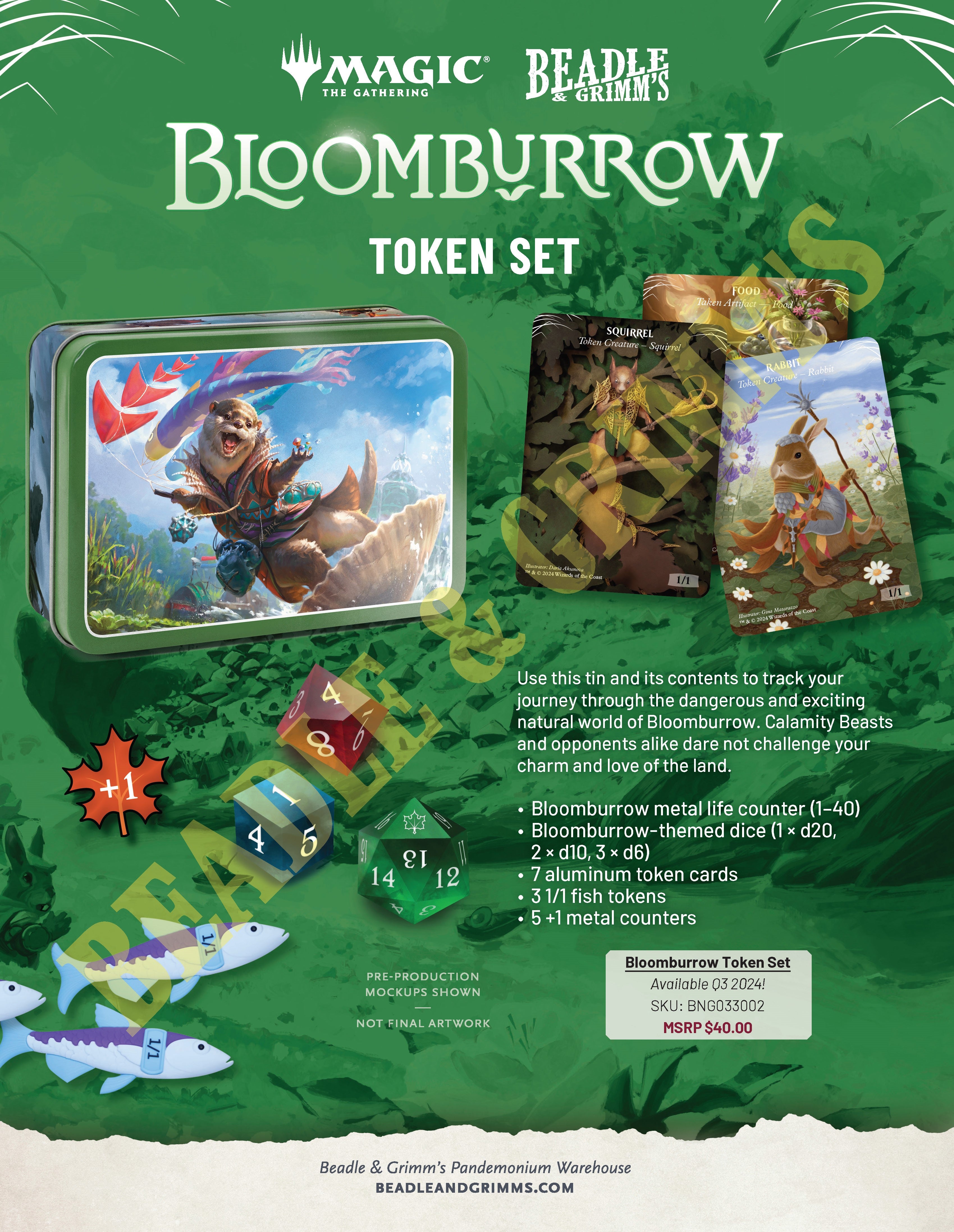 Bloomburrow Token Set – The Guardtower