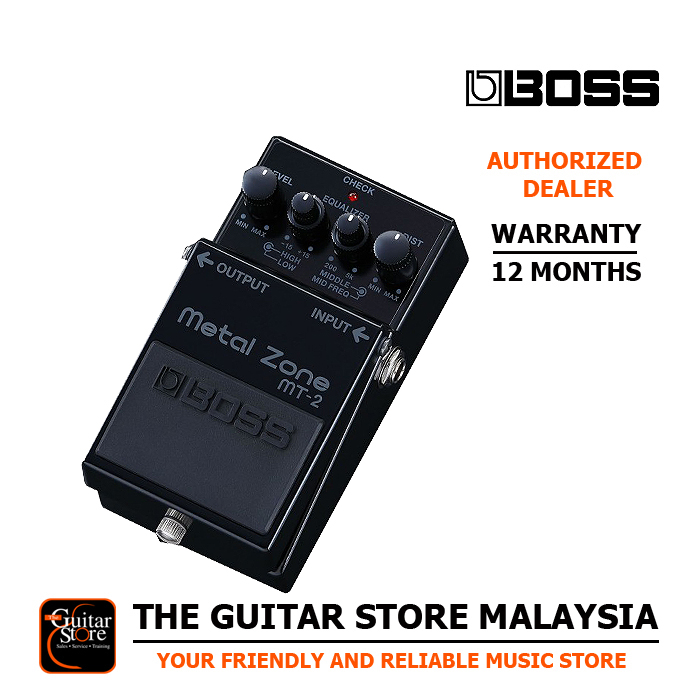 Boss MT-2-3A 30th Anniversary Metal Zone Distortion Pedal - The