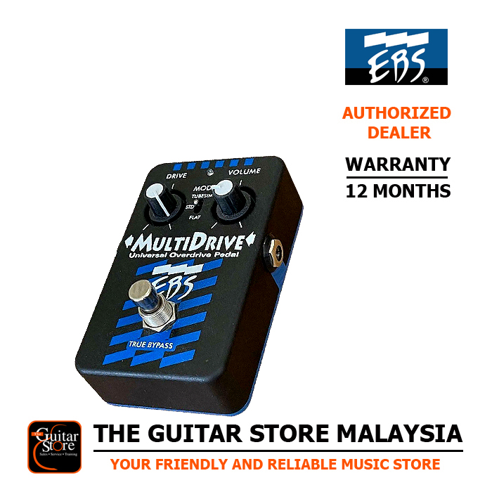 EBS MultiDrive Universal Overdrive Pedal - The Guitar Store