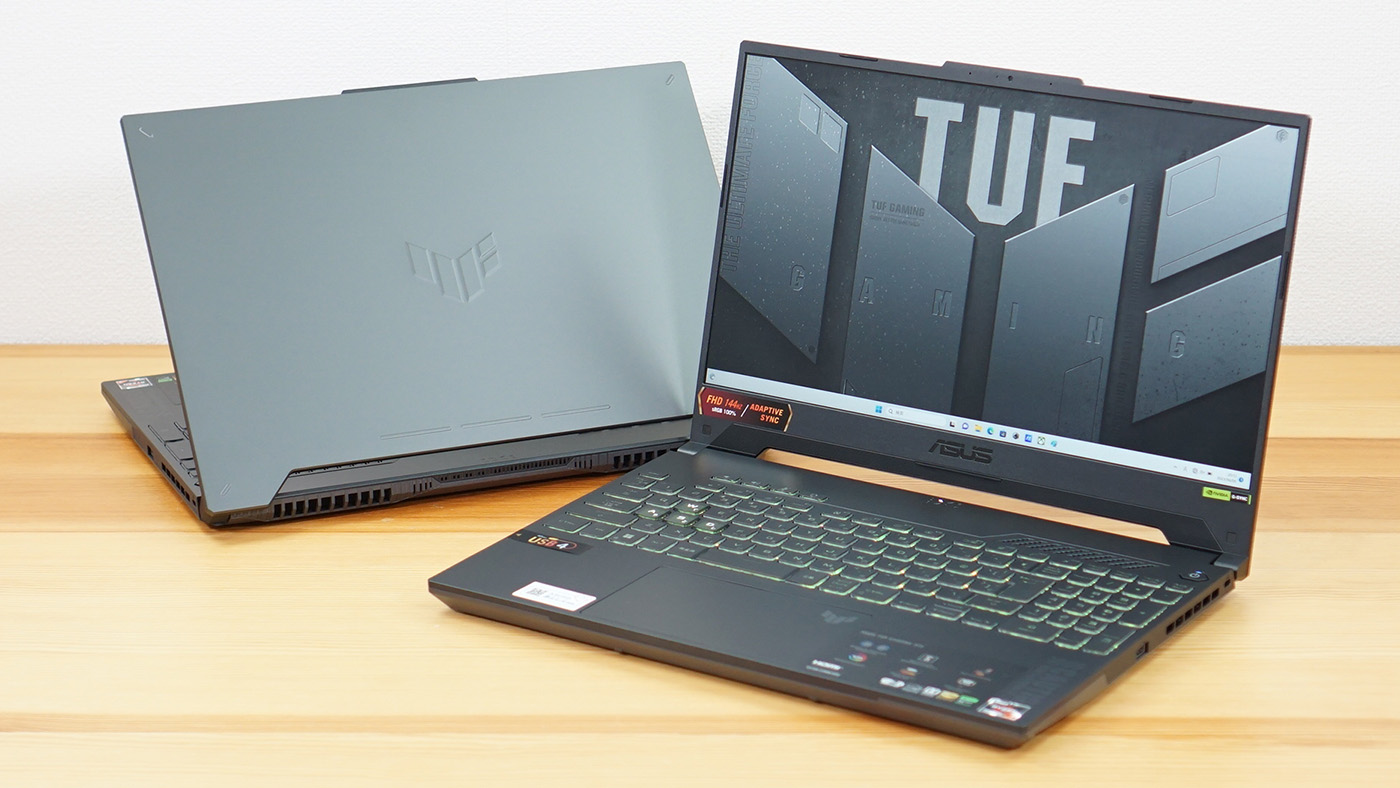 ASUS TUF Gaming A15（2023）の実機レビュー - the比較