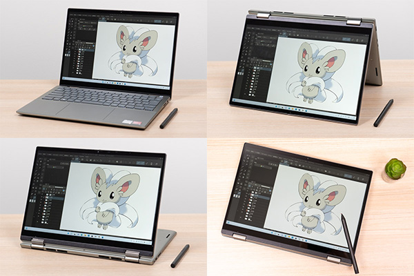 デル Inspiron 14 2-in-1 (7425)の実機レビュー - the比較