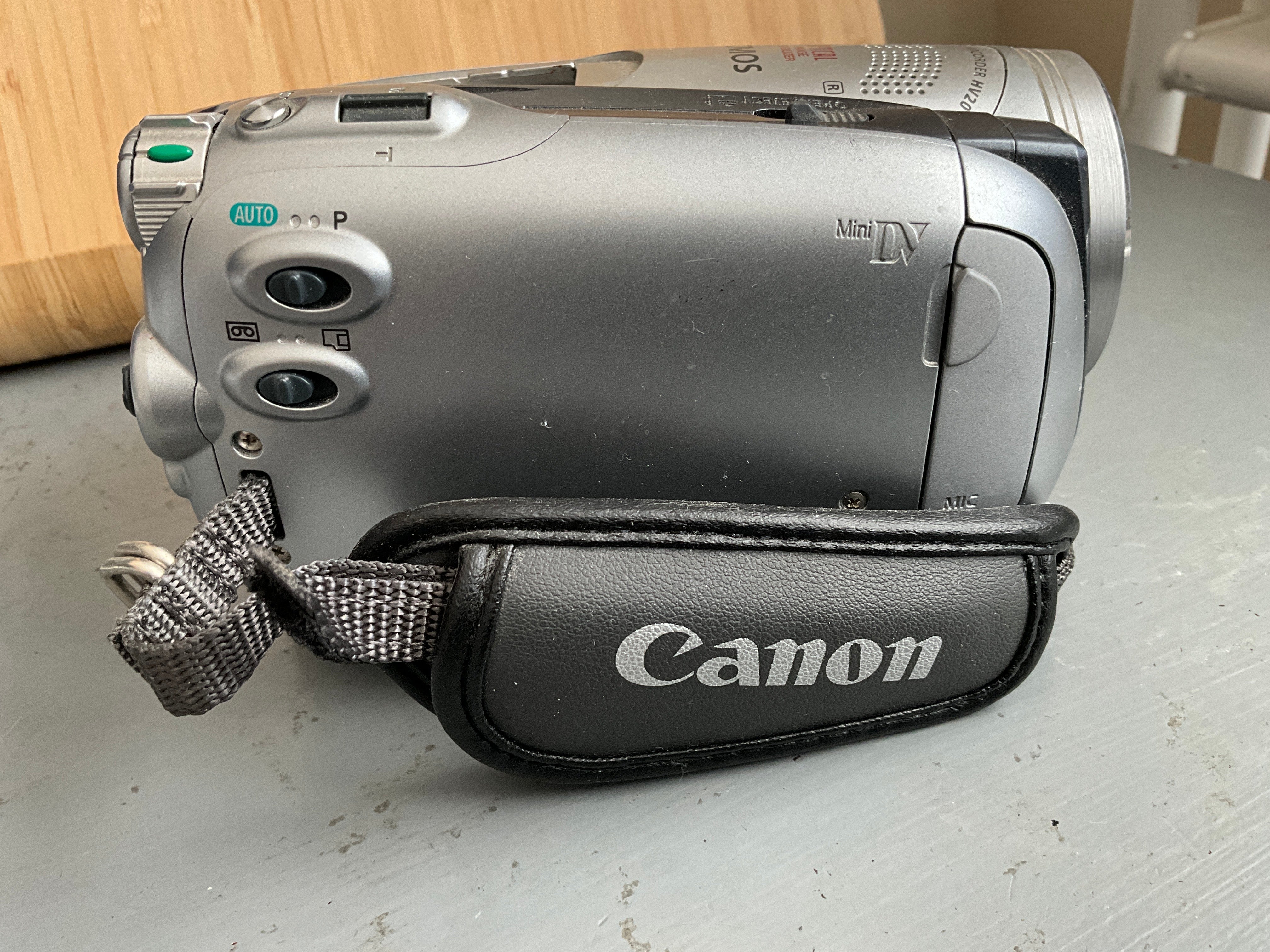 Canon HV20 A 2007 digital video camera recorder – thelittleblackbarn