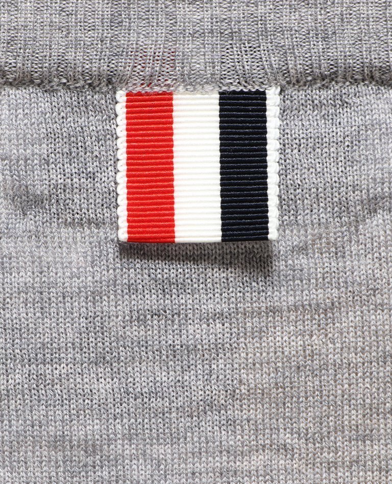 Thom Browne ニット フォーバー カーディガン ライトグレー - THOM