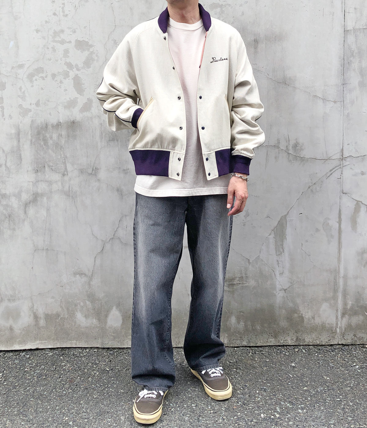 visvim/BALLARD VARSITY (IVORY)