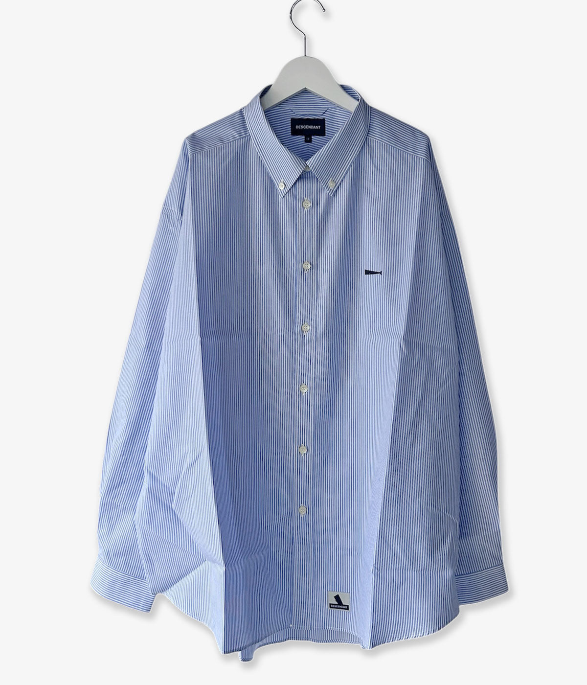 DESCENDANT/KENNEDY'S STRIPE LS SHIRT (BLUE)