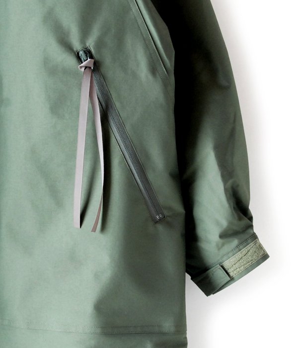 DESCENDANT/SAIL / NYLON JACKET(OLIVE DRAB)