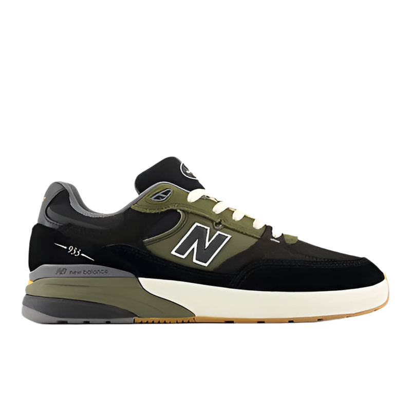 New Balance Numeric Reynolds 933 Black/Green – Theory Skate Shop