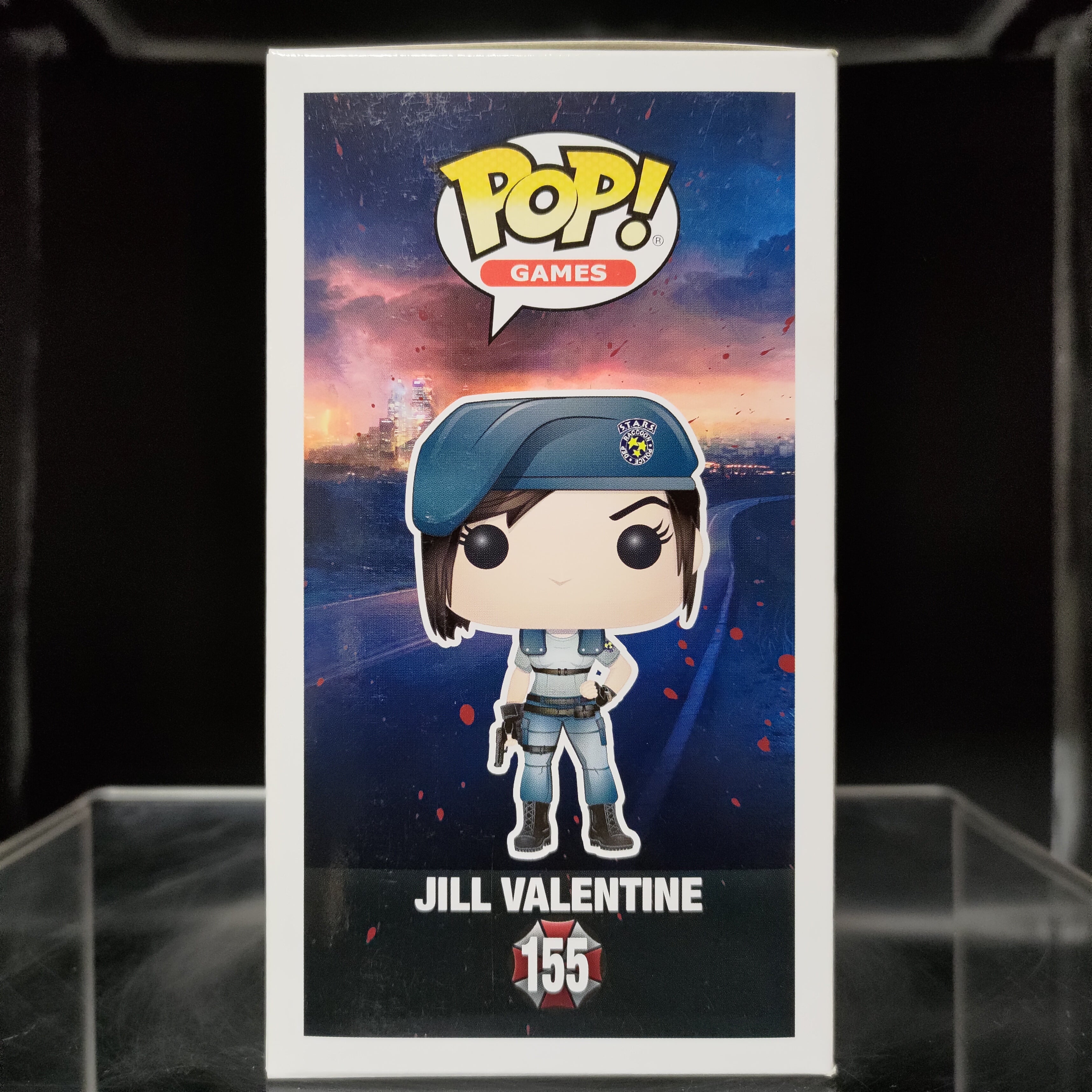 FUNKO POP! Vinyl Games RARE Resident Evil #155 Jill Valentine