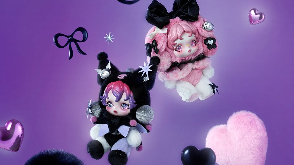 New Sanrio x Skullpanda Plush Charms Are Coming to Pop Mart - The