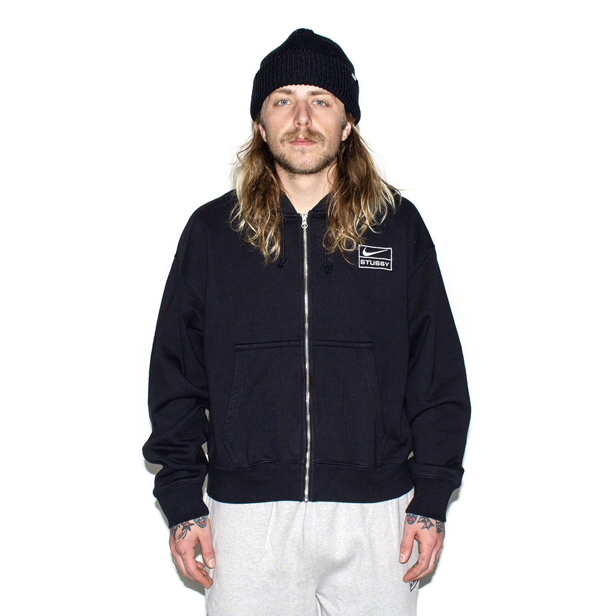 Nike x Stussy - Full-Zip Fleece Hoodie – Premier