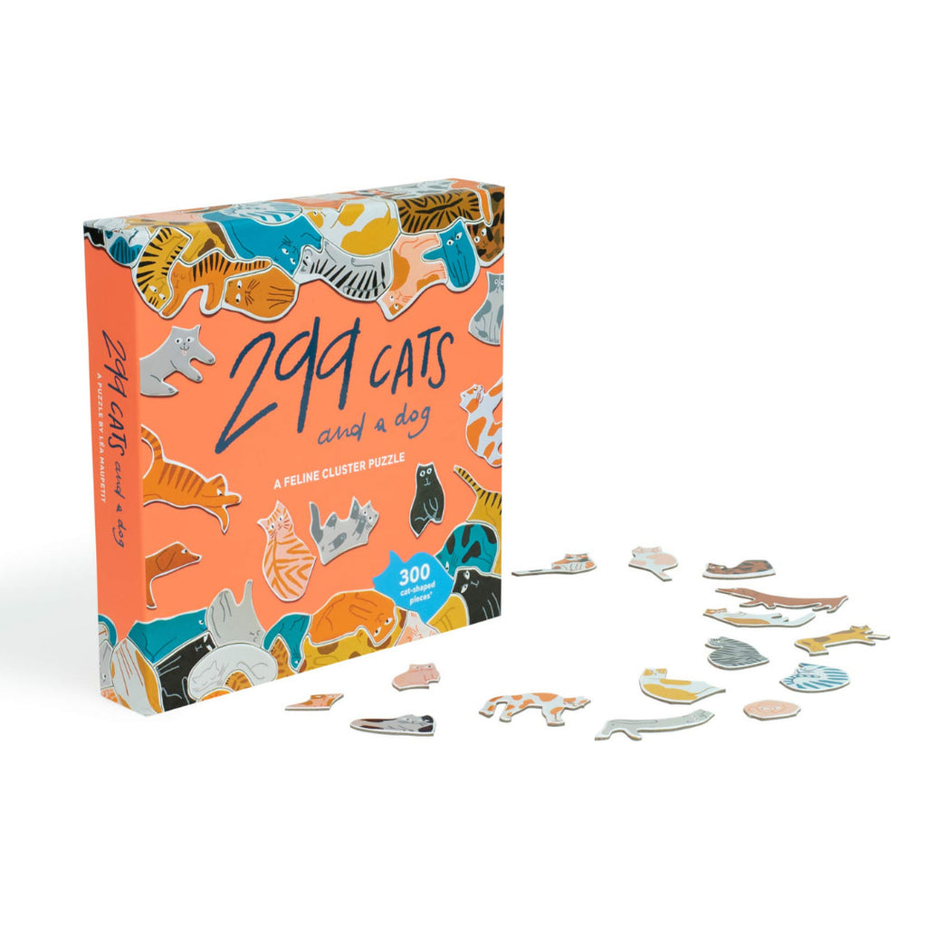 299 Cats (and a dog) 300 Piece Puzzle – The Puzzle Nerds