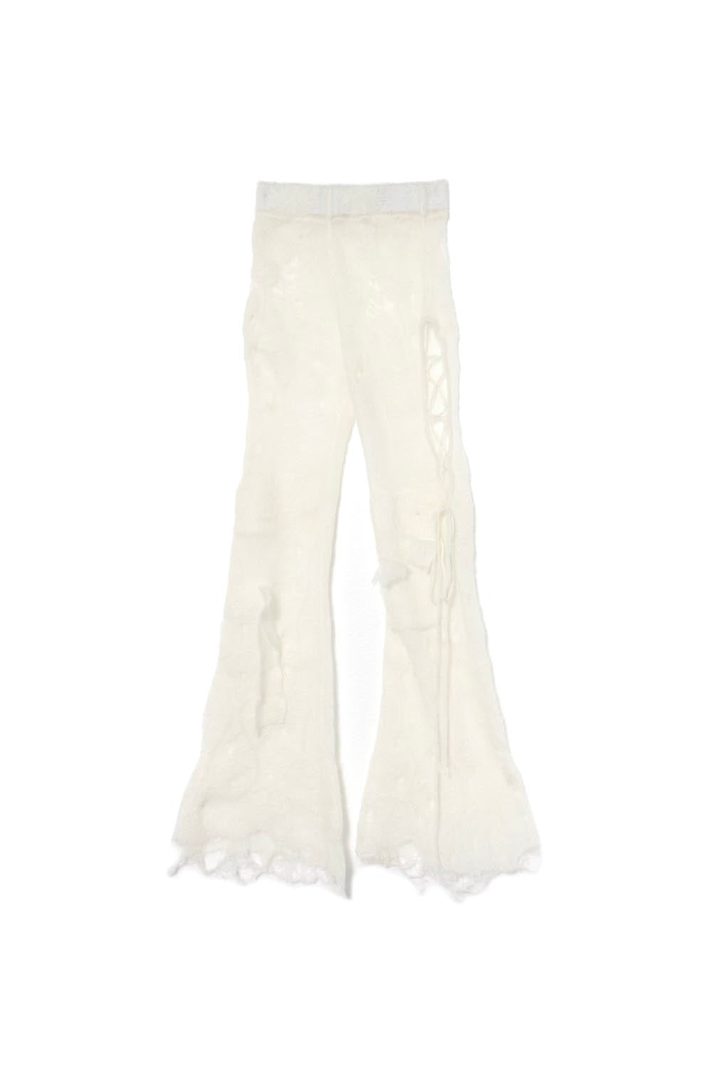 THEREDTHREAD / ザレッドスレッド】S lace up leggings cocoon