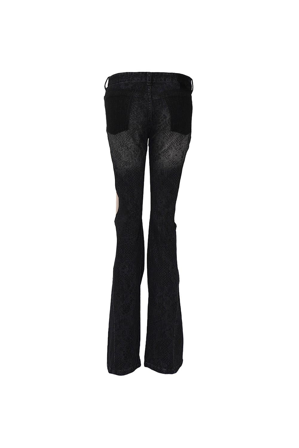 THEREDTHREAD / ザレッドスレッド】S cutting denim 3 lace