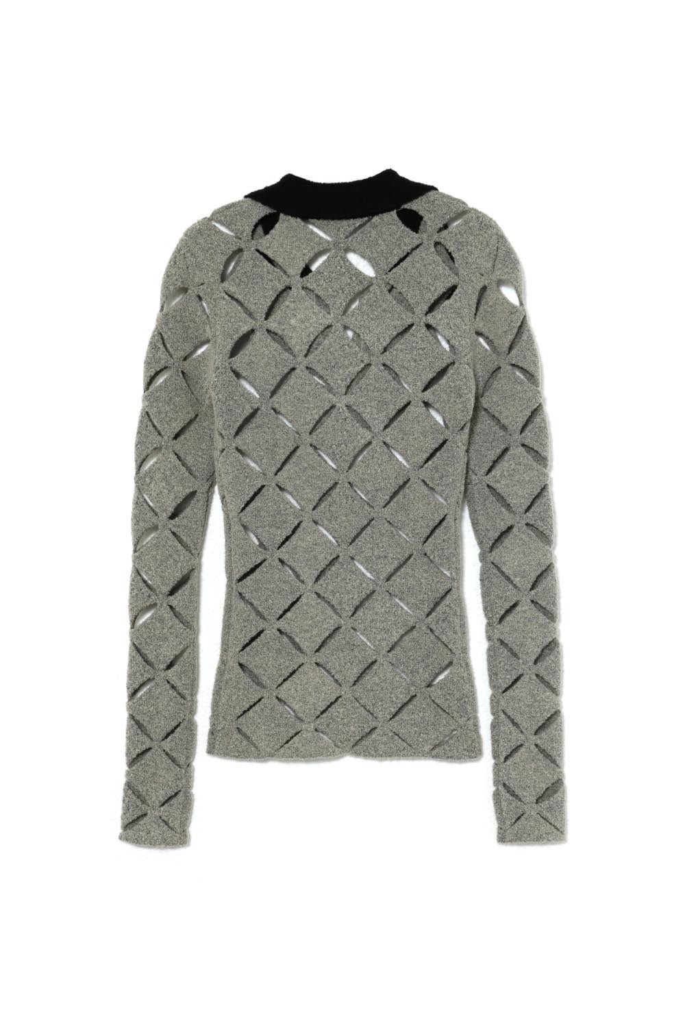 THEREDTHREAD / ザレッドスレッド】S knit fit tops repeat petal