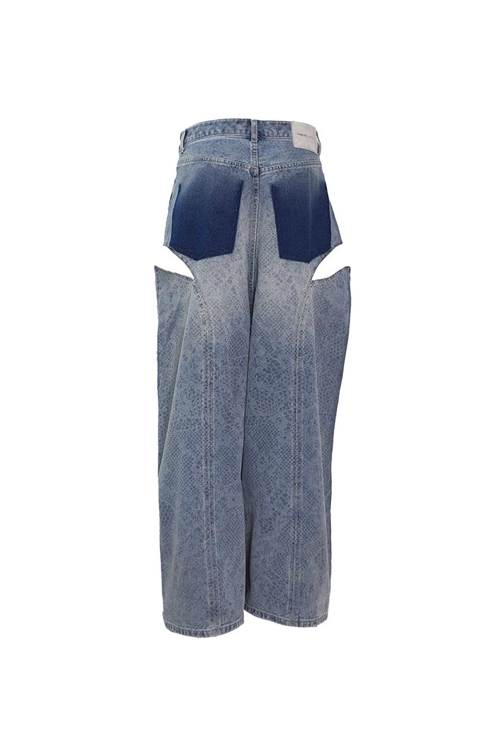 THEREDTHREAD / ザレッドスレッド】S cutting denim2 lace