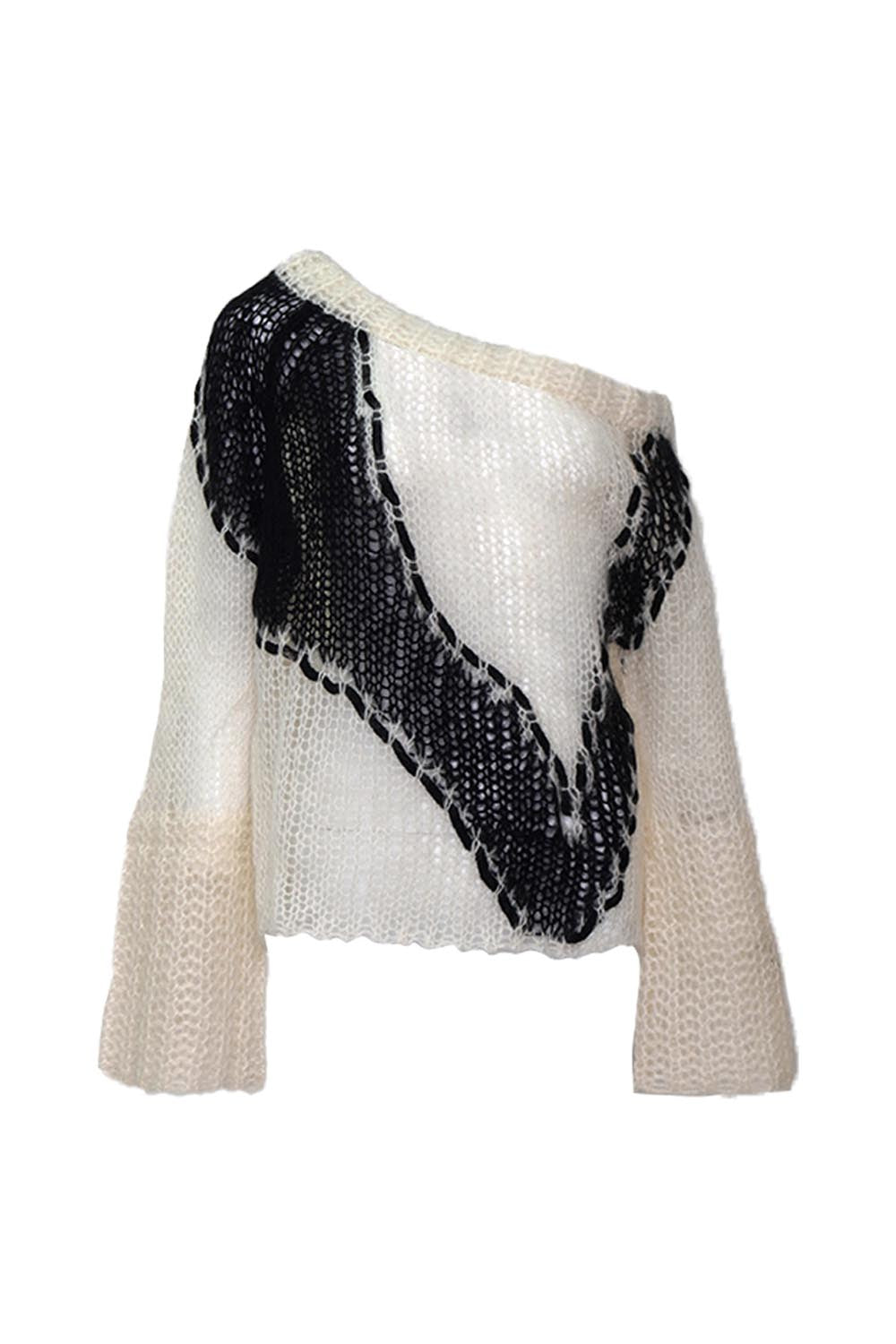 THEREDTHREAD / ザレッドスレッド】S big symbol knit