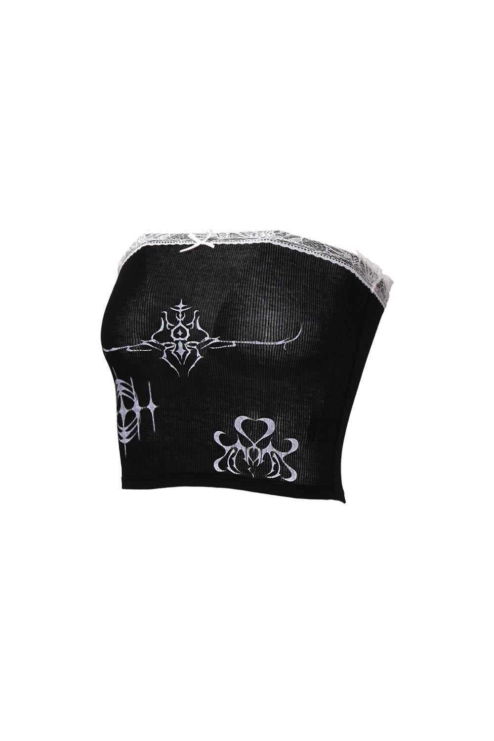 THEREDTHREAD / ザレッドスレッド】S strap bare tops