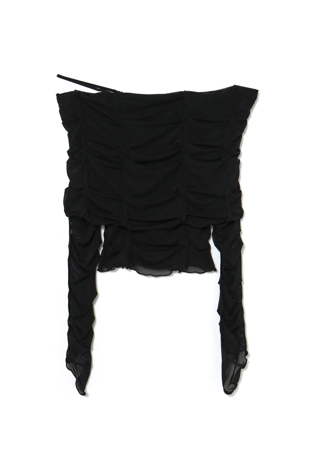 THEREDTHREAD / ザレッドスレッド】S offshoulder tops petal