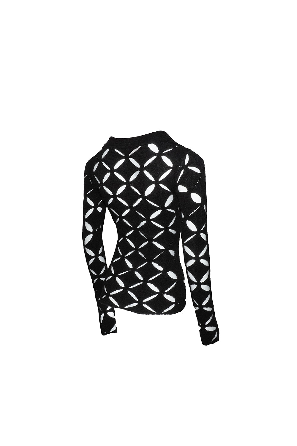 THEREDTHREAD / ザレッドスレッド】S knit fit tops repeat petal