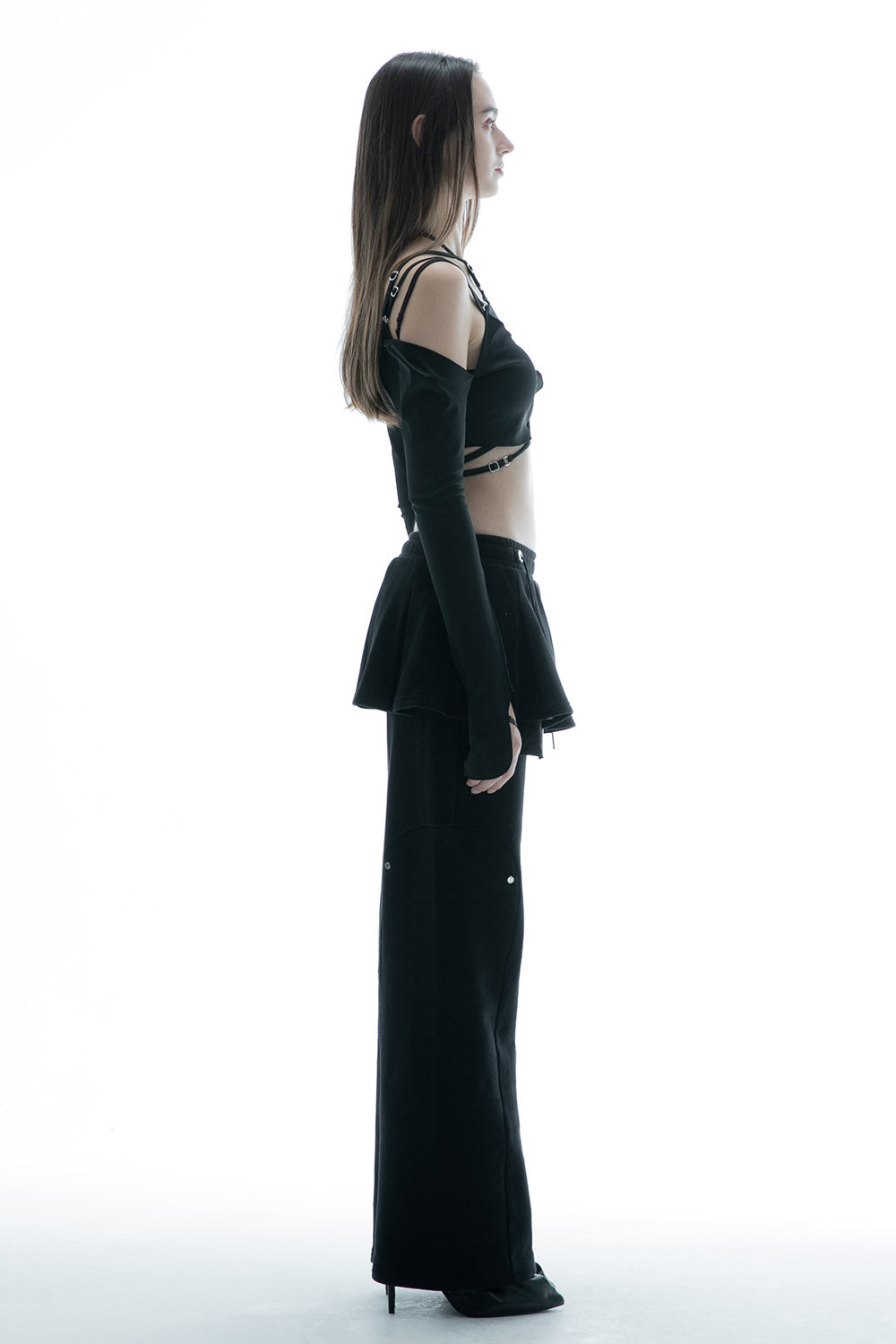 THEREDTHREAD / ザレッドスレッド】S classic skirt pants sweat