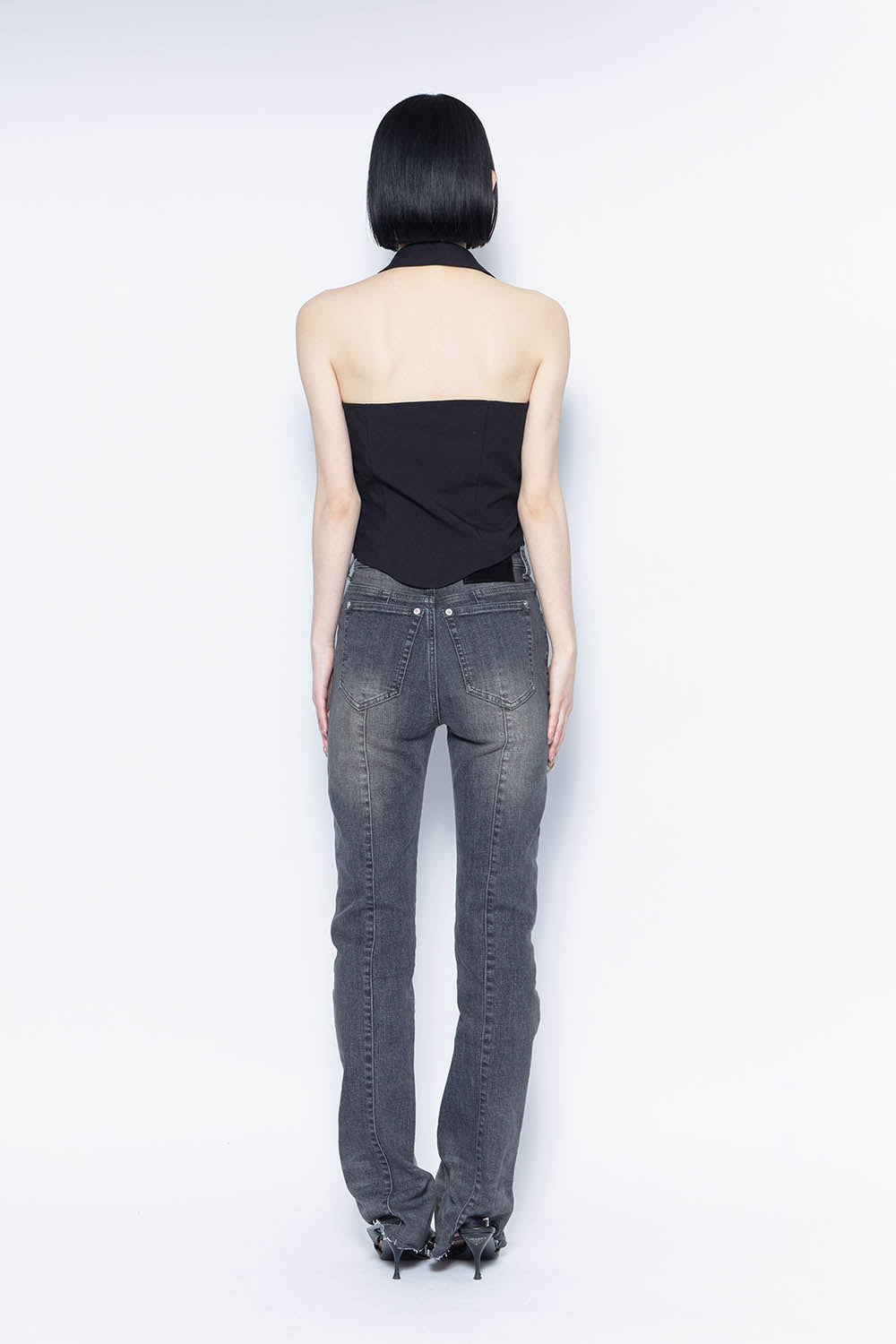 THEREDTHREAD / ザレッドスレッド】S flare denim basic