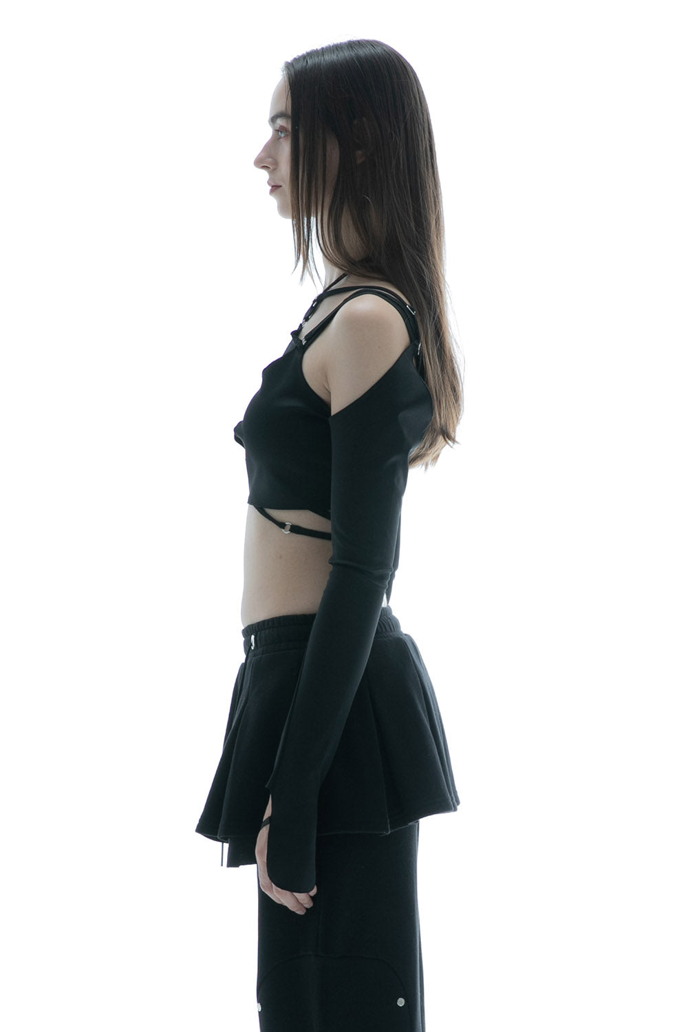 THEREDTHREAD / ザレッドスレッド】S slit fit tops petal