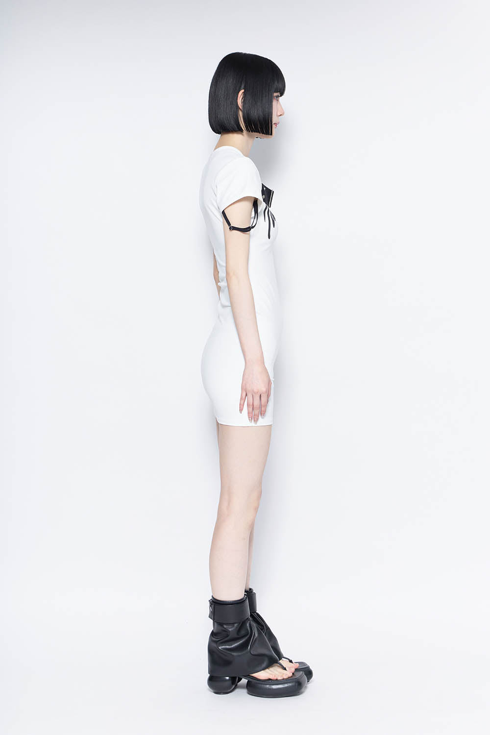 THEREDTHREAD / ザレッドスレッド】S logo belt dress