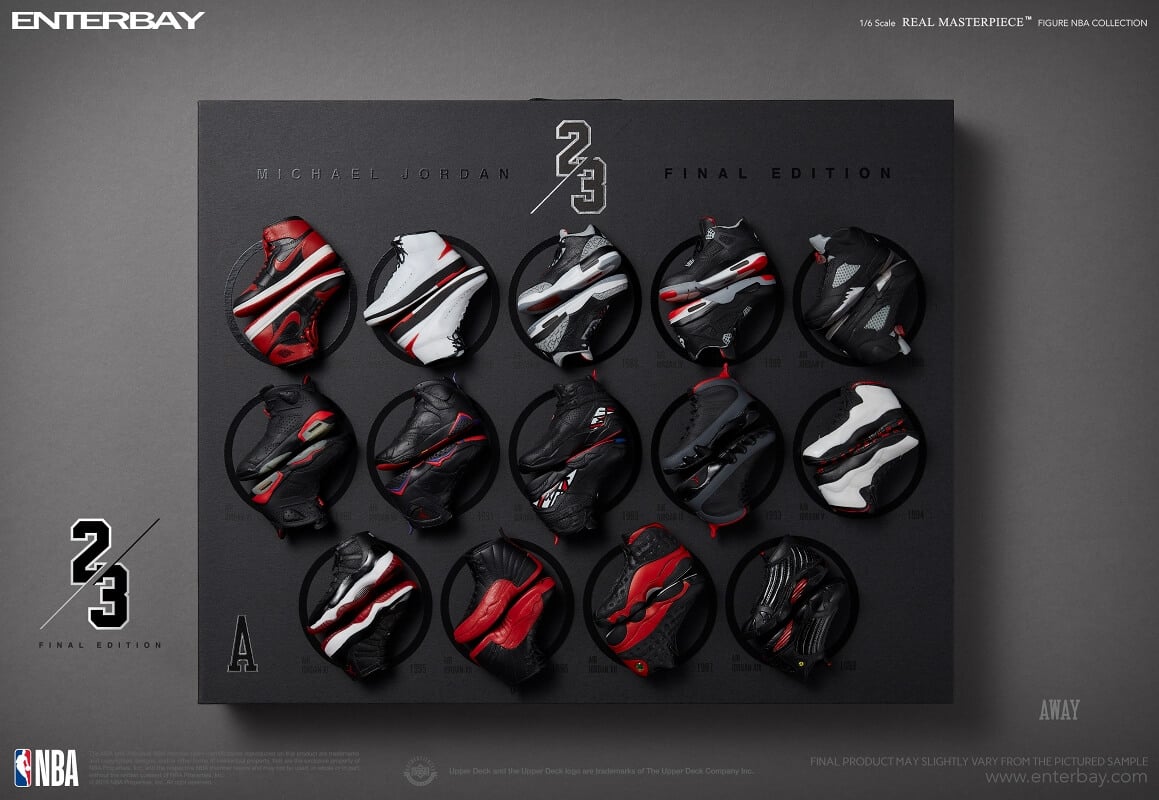 マイケル・ジョーダンのフィギュア「NBAクラシックコレクション」新