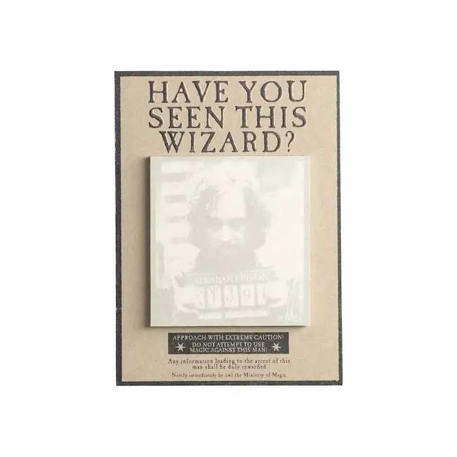 ハリー・ポッターとアズカバンの囚人』シリウス・ブラック手配書