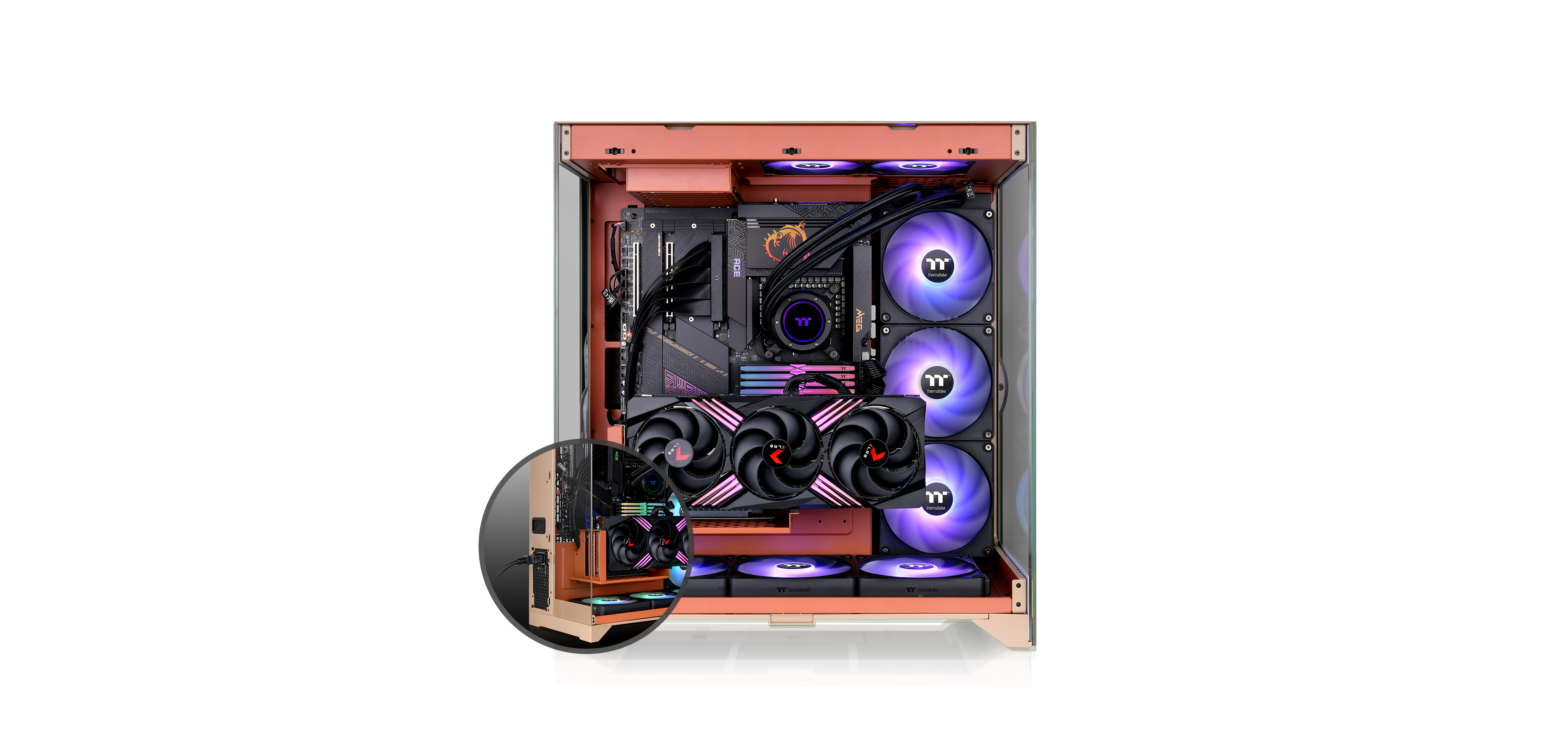 ThermaltakeThermaltake CTE E550 TG Gravel Sand Mid Tower Chassis