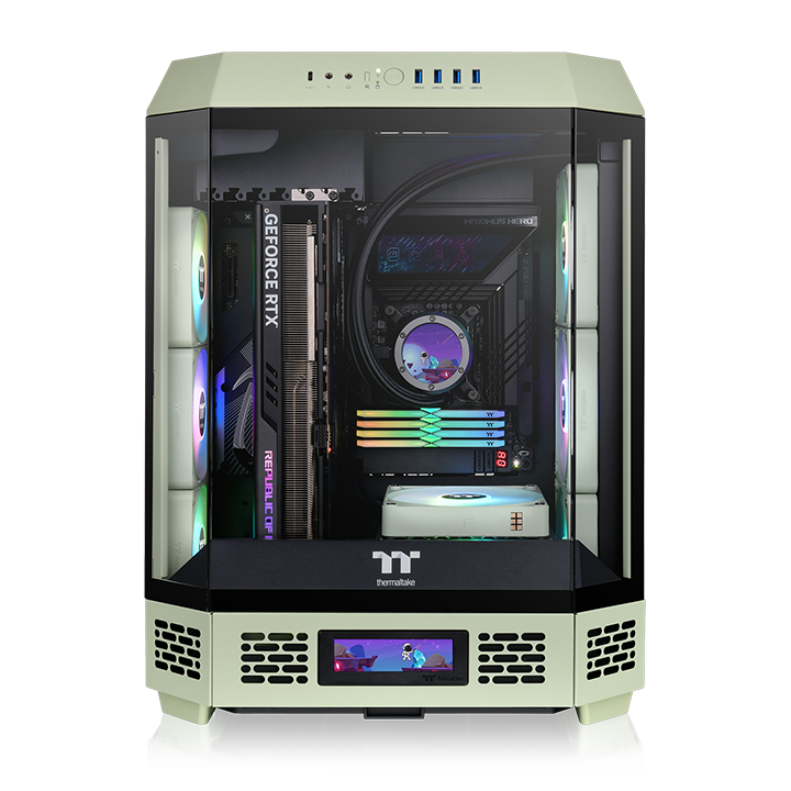 ThermaltakeThermaltake The Tower 600 Matcha Green Mid Tower