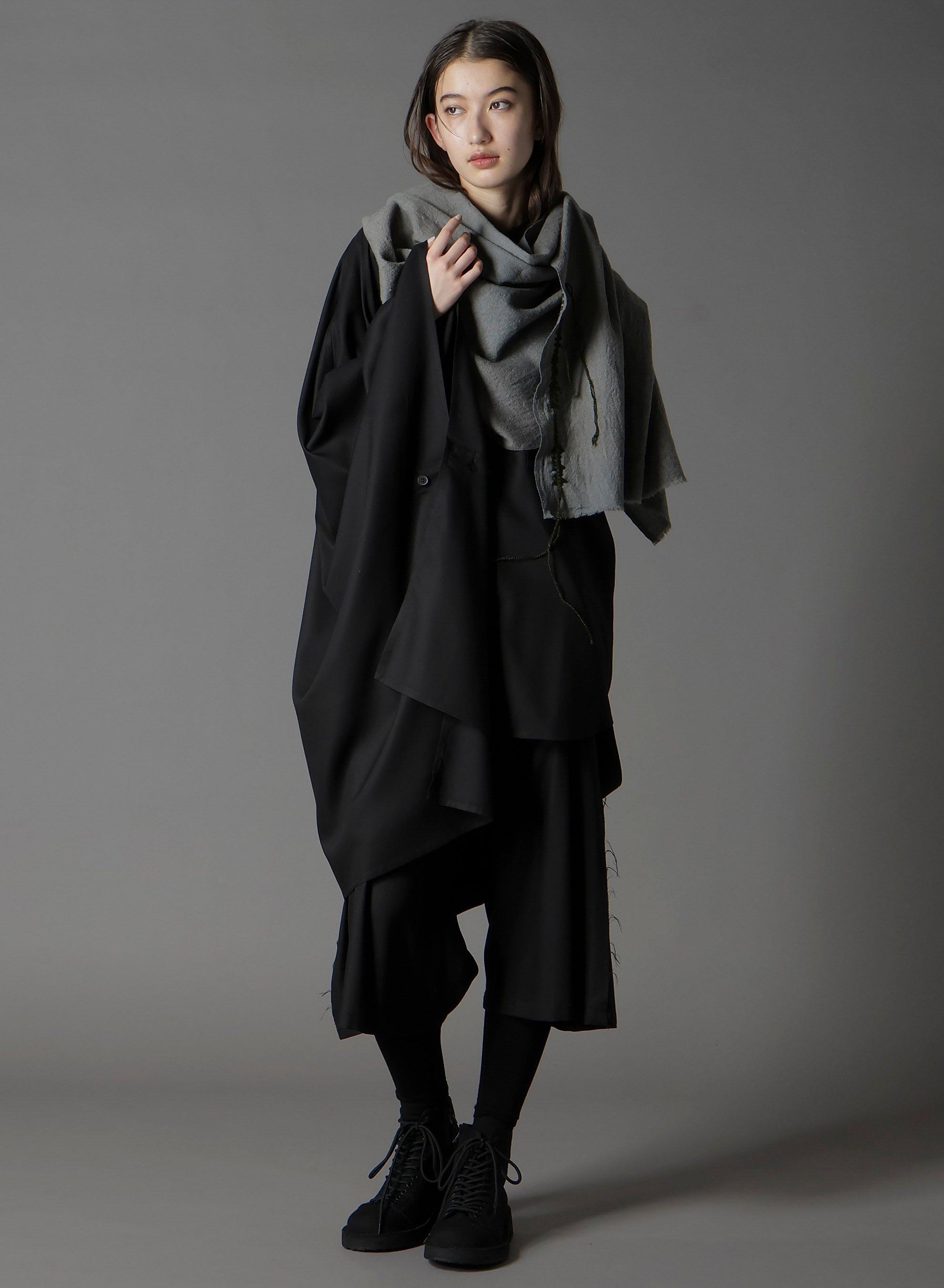 TETANY WOOL HAND STITCH SCARF – THE SHOP YOHJI YAMAMOTO