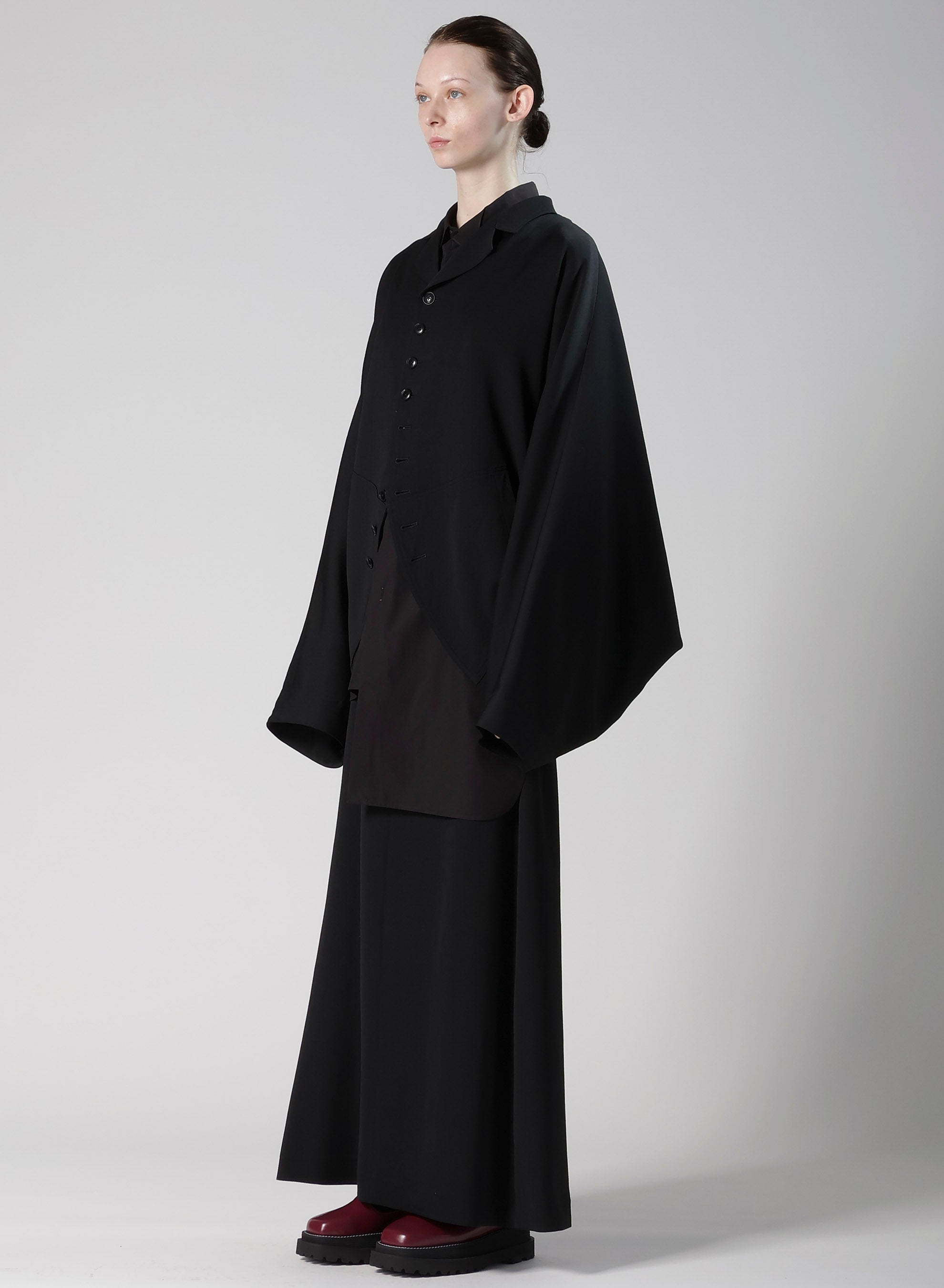 WOOL GABARDINE TAILORED DOLMAN JACKET – THE SHOP YOHJI YAMAMOTO