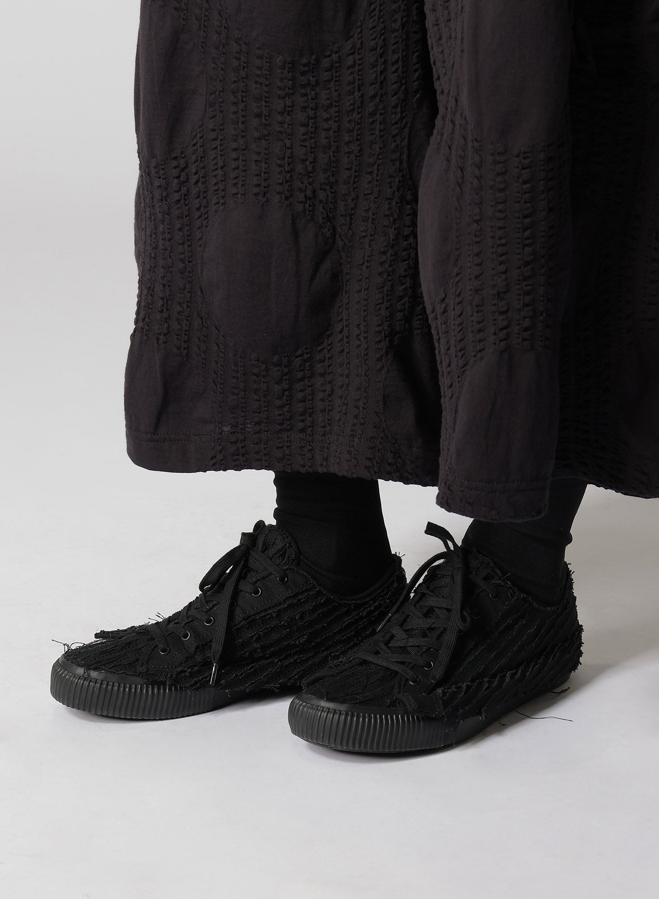 CUTTINGS CANVAS SNEAKER – THE SHOP YOHJI YAMAMOTO