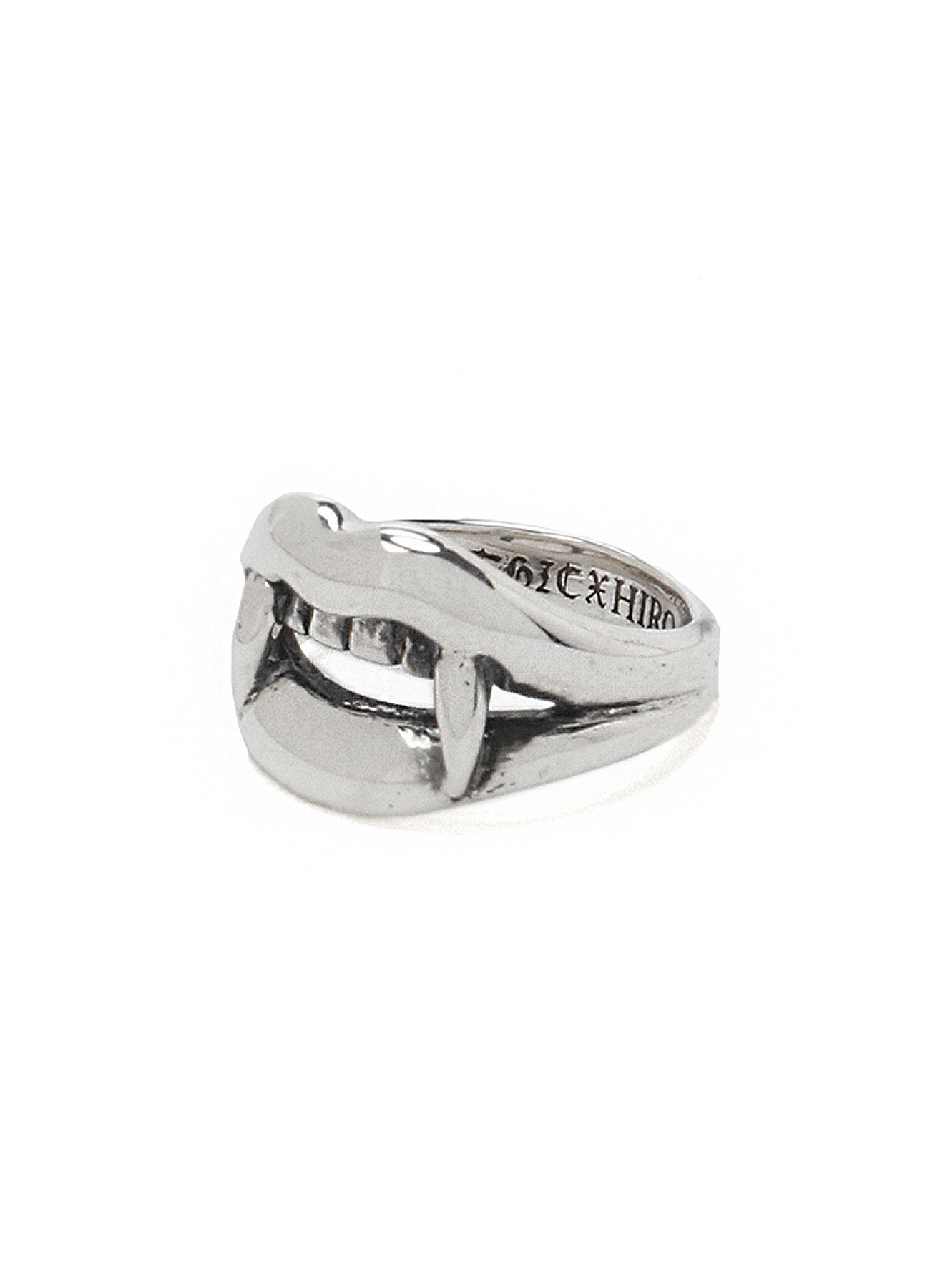 SILVER 950 VAMPIRE FANG PNKIE RING(3号 Silver): GOTHIC YOHJI