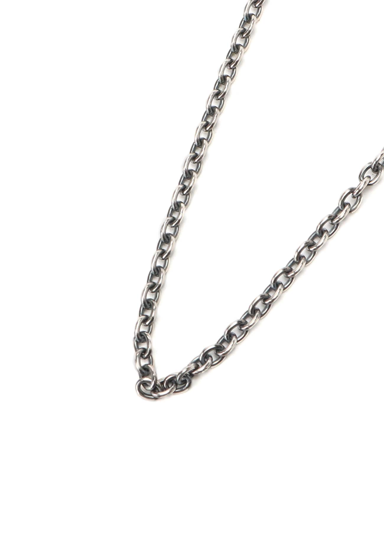 SILVER 950 STANDARD CHAIN 60CM(FREE SIZE Silver): GOTHIC YOHJI