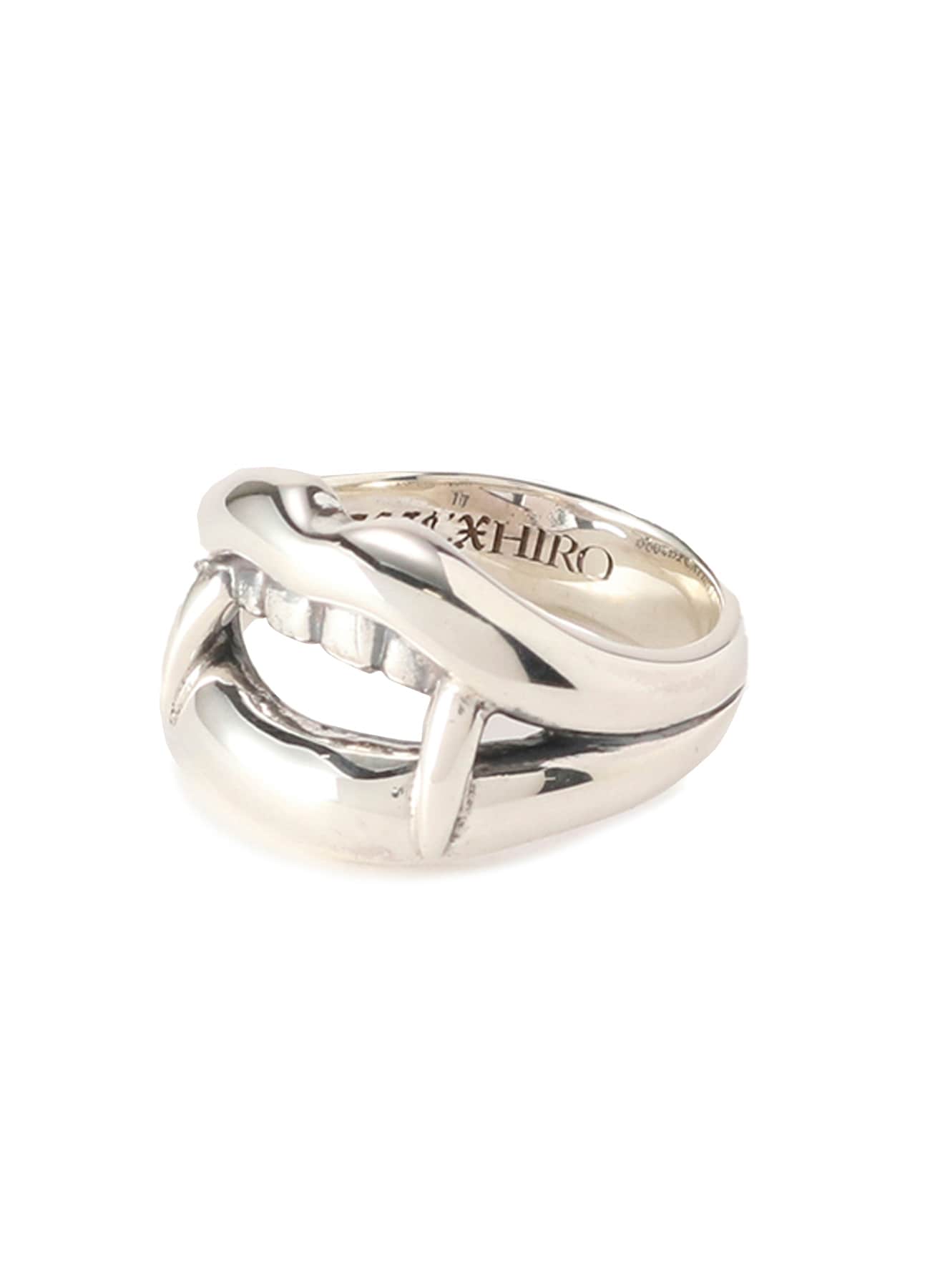 SILVER 950 VAMPIRE FANG RING(11号 Silver): GOTHIC YOHJI YAMAMOTO