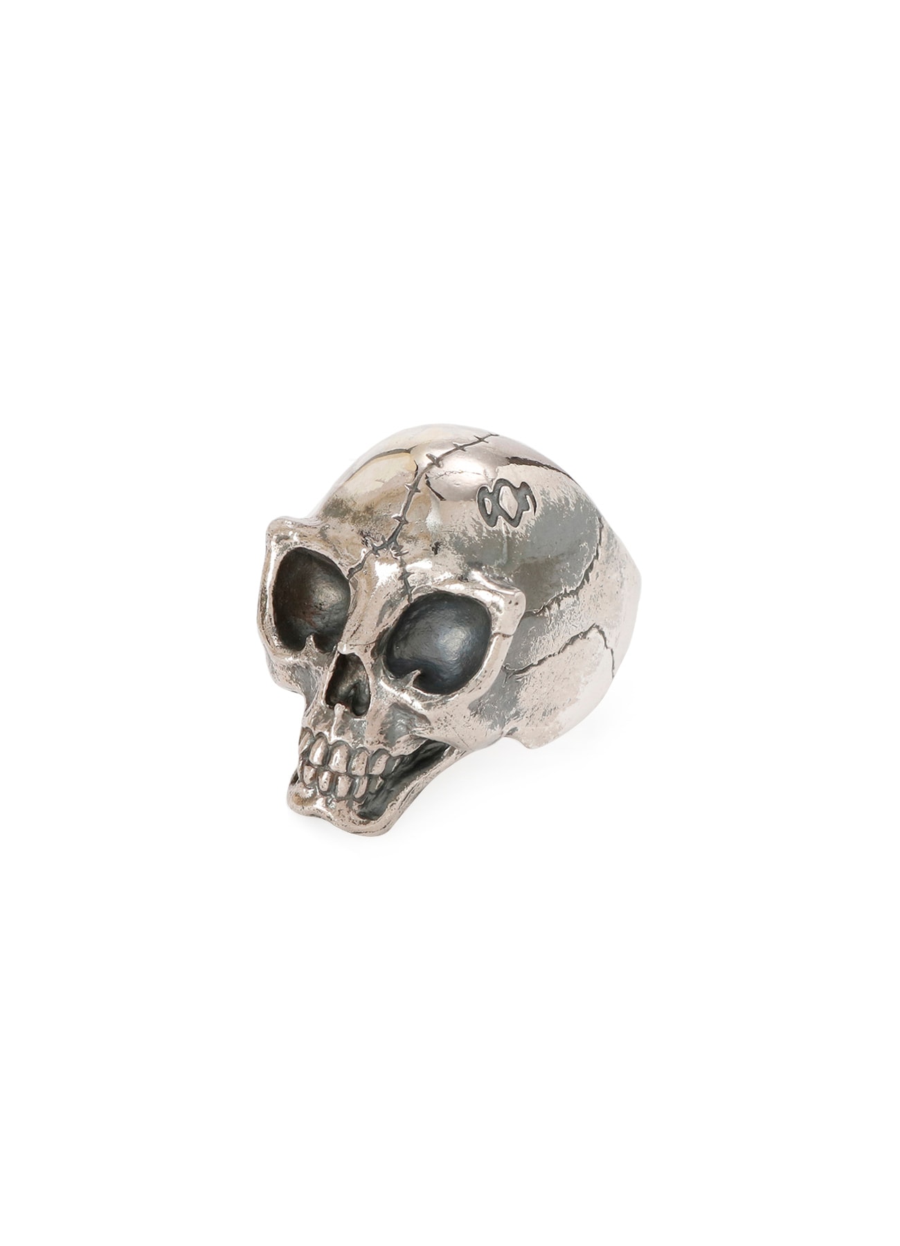 SILVER 950 ALIEN SKULL RING SILVER(11号 Silver): GOTHIC YOHJI