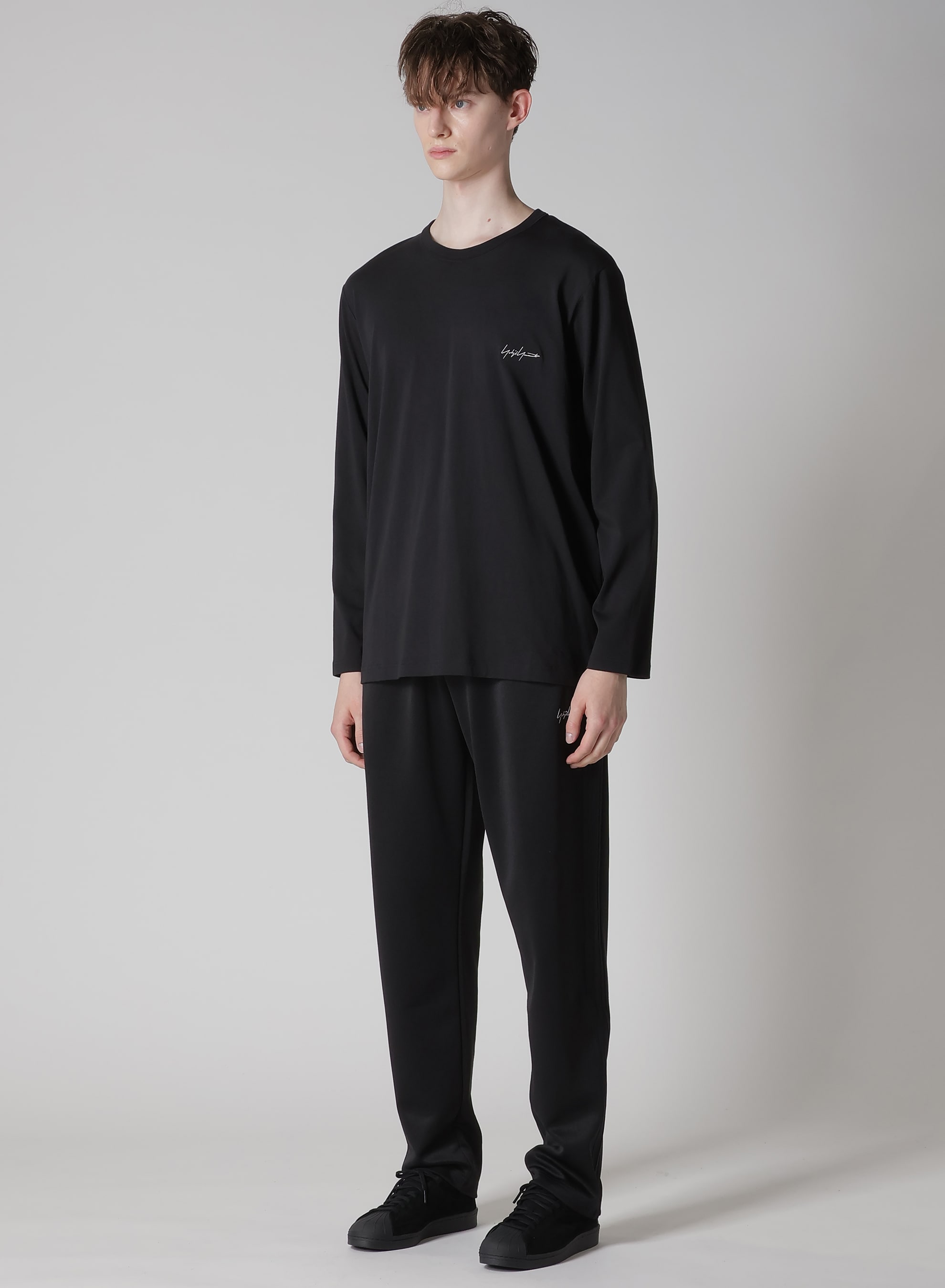 Y-3 KURO LONG SLEEVE T(XS Black): Yohji Yamamoto POUR HOMME｜THE