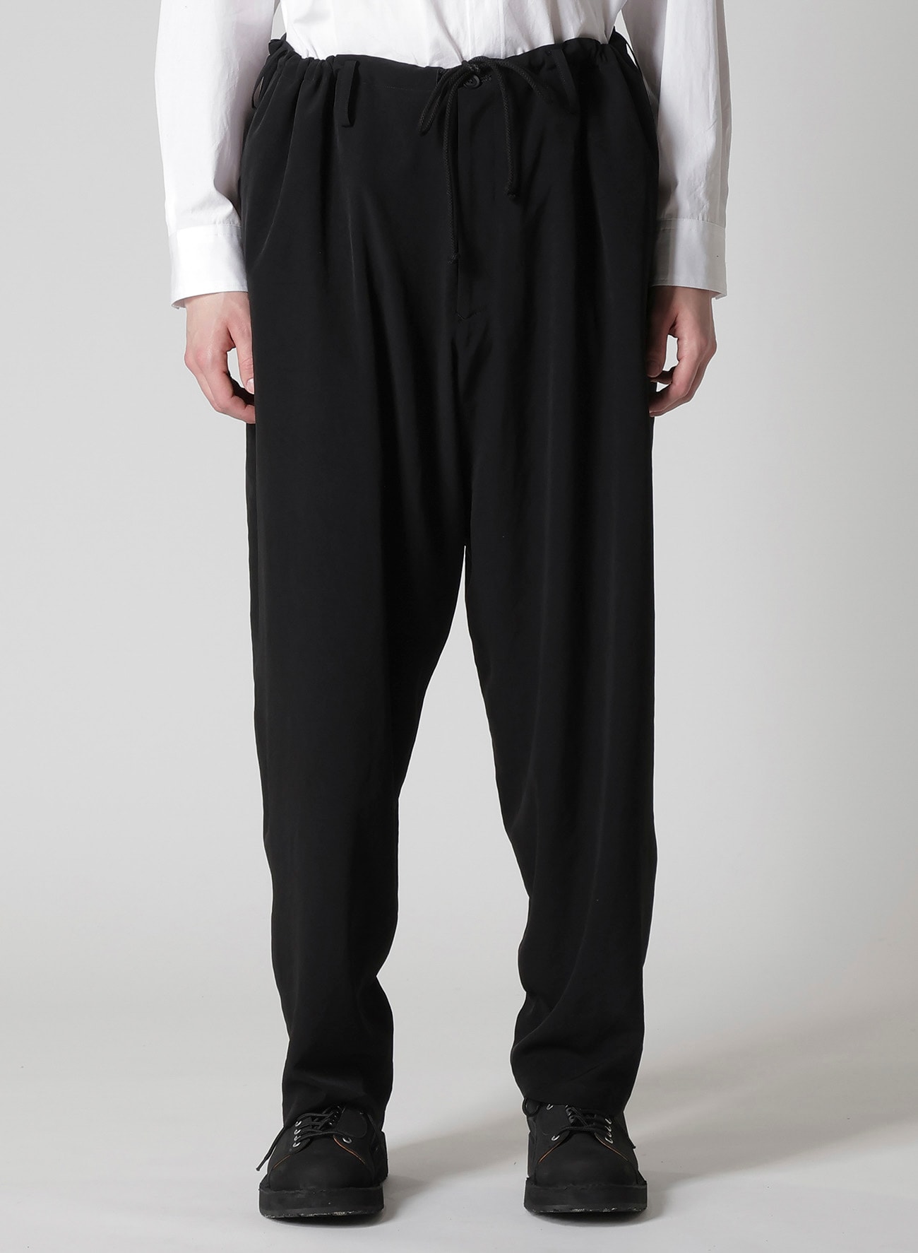 Ta TUXEDO STANDARD STRING PANTS(XS Black): Yohji Yamamoto POUR