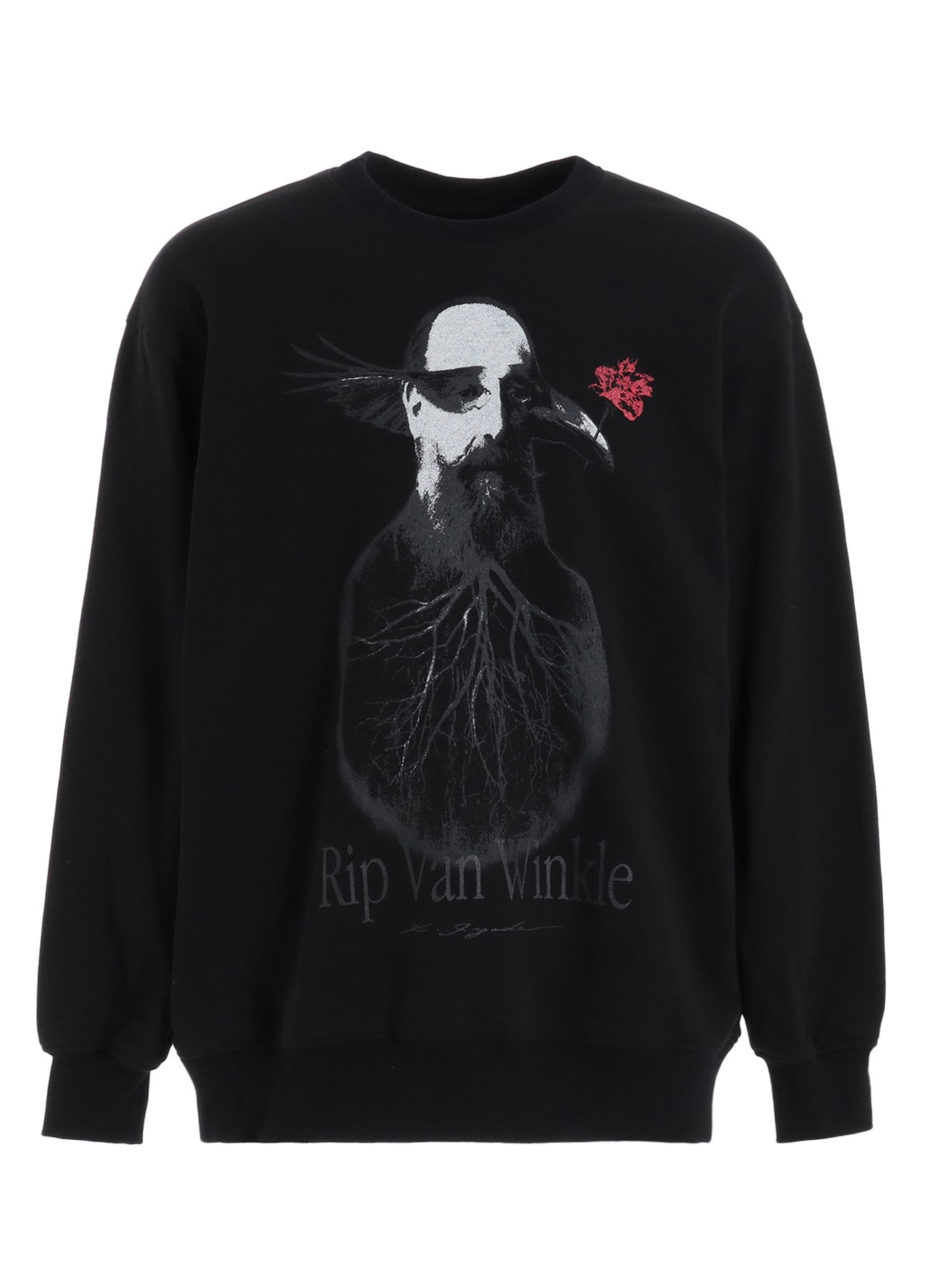 S'YTE x KOICHI IYODA ARTWORK PRINTED PULLOVER -Rip Van Winkle-(S
