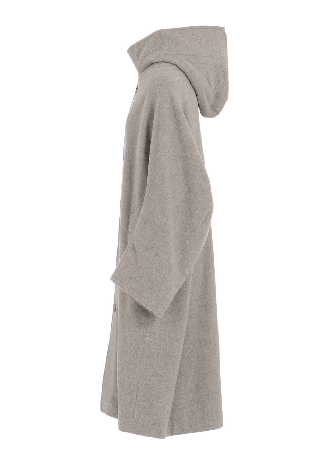 AIRY MOSSER LONG CAPE COAT(XS Light Grey): Y's｜THE SHOP YOHJI