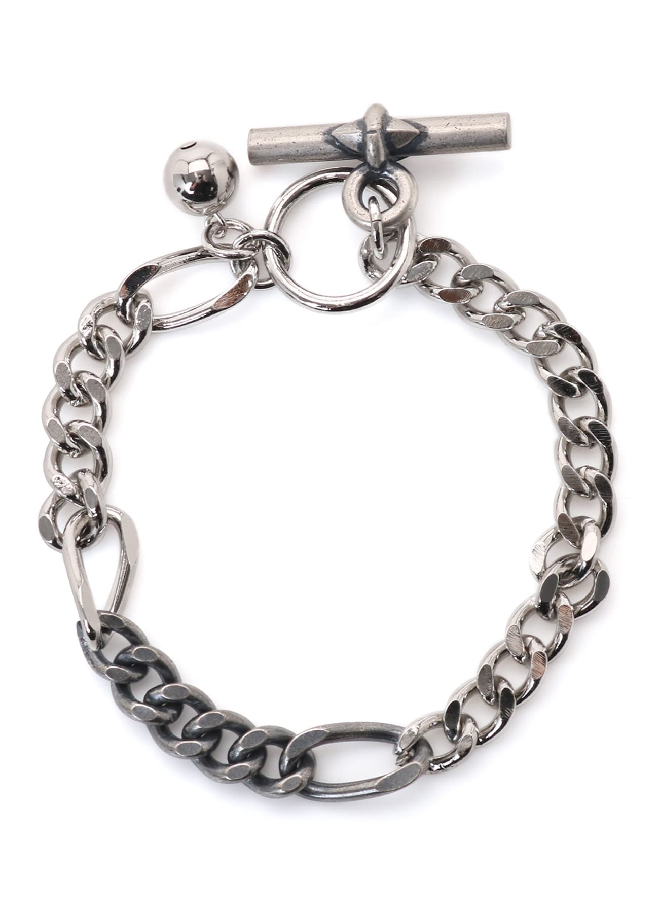 BRASS SILVER BRACELET(FREE SIZE Silver): Y's｜THE SHOP YOHJI YAMAMOTO